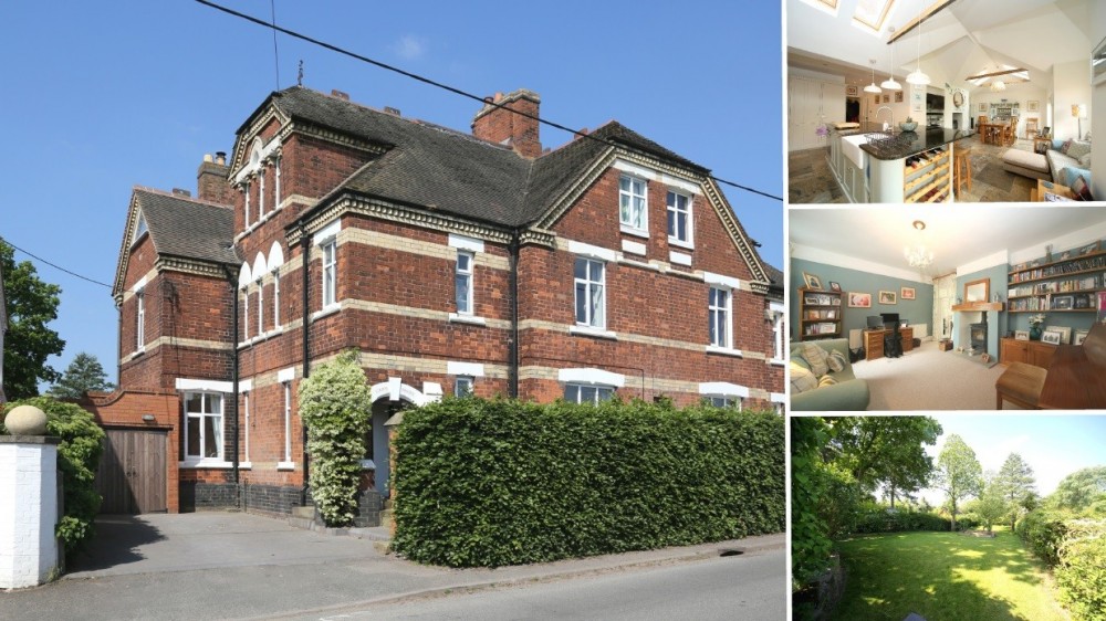 **New Instruction** An extended and upgraded Victorian home with rural views