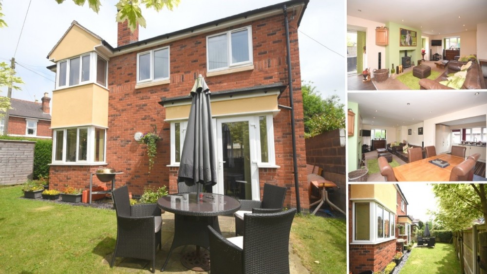 **PRICE REVISED** A modern detached family home close to the heart of Uttoxeter