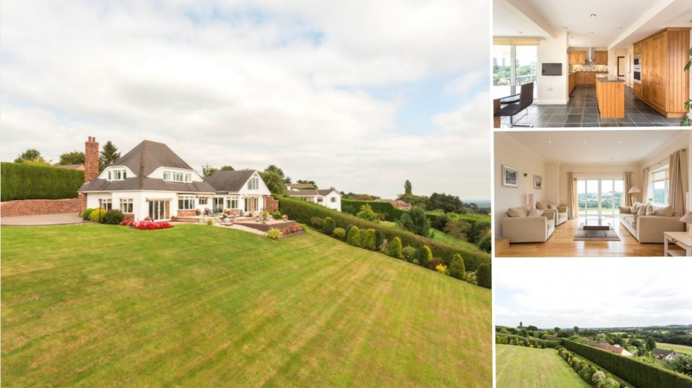 **New Instruction** A contemporary detached country home with stunning views