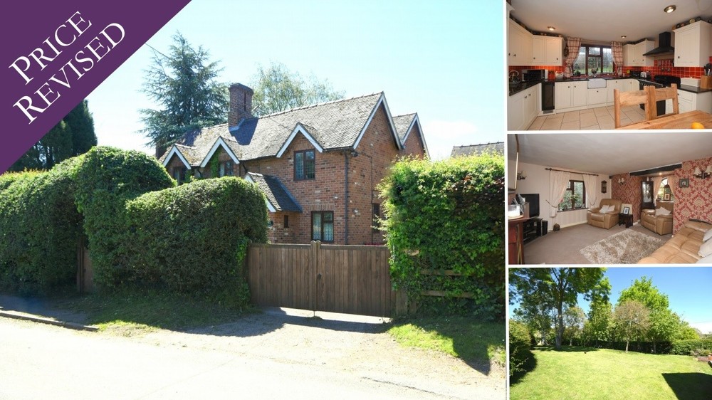 **PRICE REVISED** A detached cottage with a wealth of character, a generous garden plot and a prime position in the idyllic Hamstall Ridware