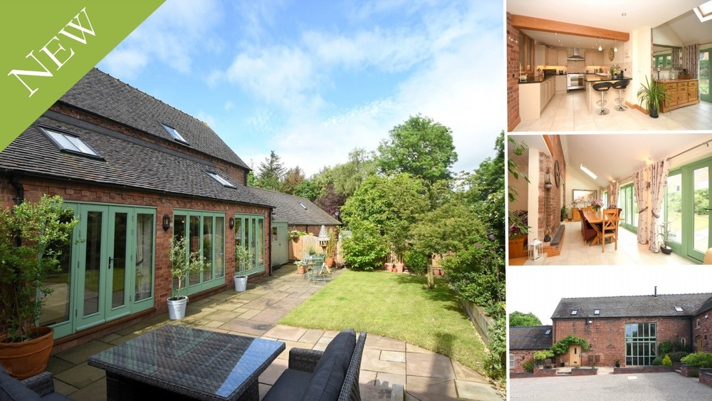 **New Instruction** A stunning barn conversion within a private development close to Cannock Chase