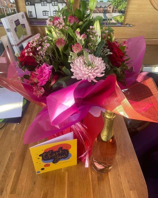 A Lovely Thank You from a Happy Buyer...